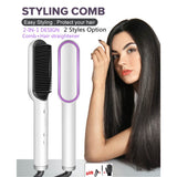 HAIR STRAIGHTENER BRUSH HQT-909B