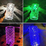 LED Crystal Table Lamp