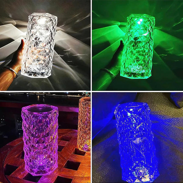 LED Crystal Table Lamp