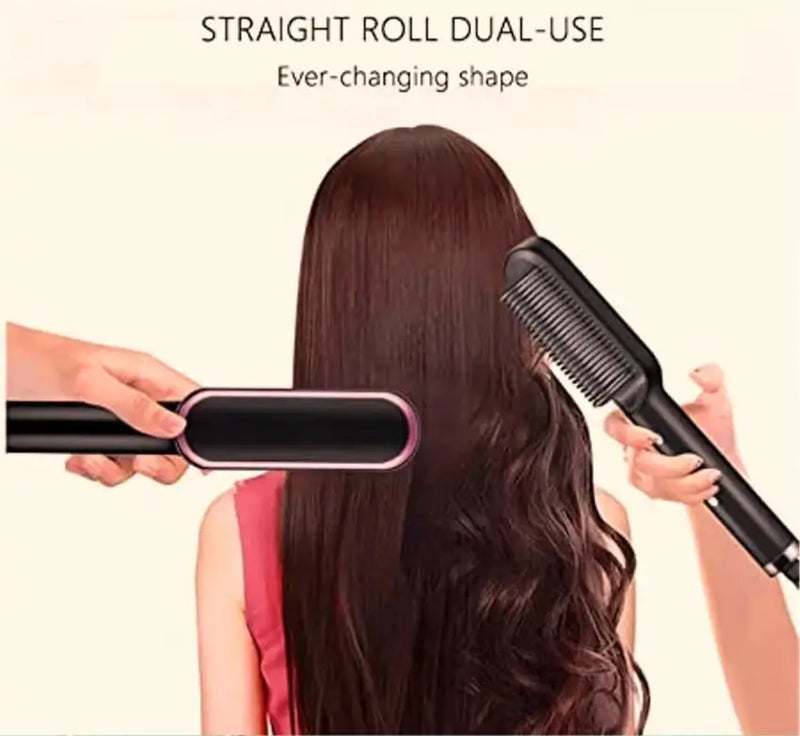 HAIR STRAIGHTENER BRUSH HQT-909B