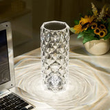 LED Crystal Table Lamp