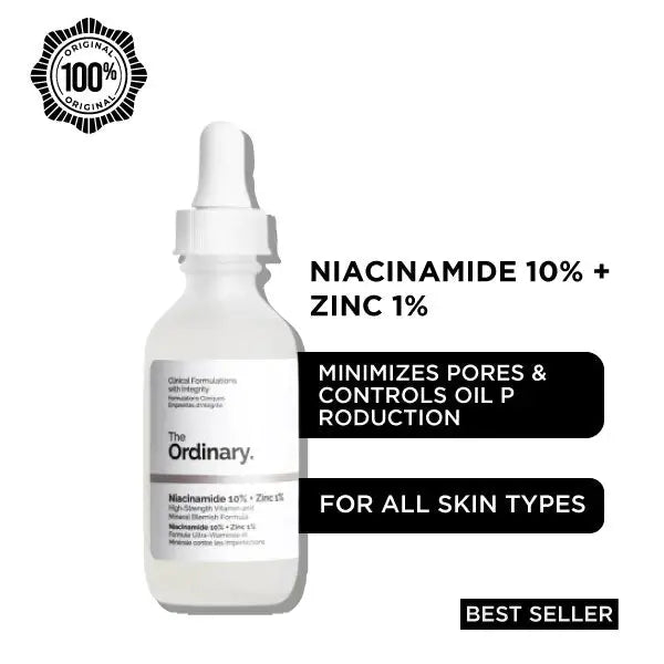 The Ordinary - Niacinamide 10% + Zinc 1% (30ml)